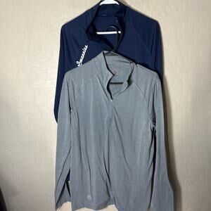 Travis Mathew and swannies quarter zip golf pullovers